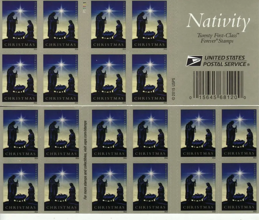 Christmas Stamp Blind Box 300 PCS BIG SALE，100 PCS of 3 styles - Forever Stamps