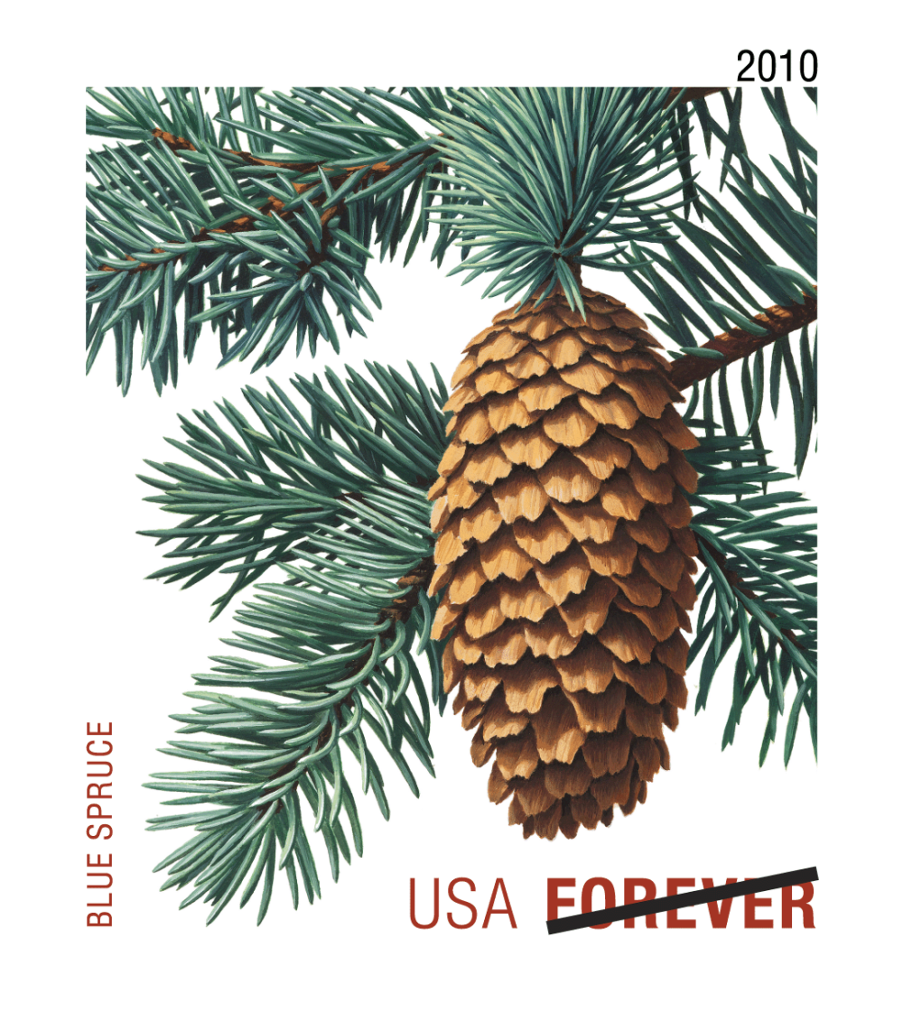 2010 Evergreens Stamps - Forever Stamps
