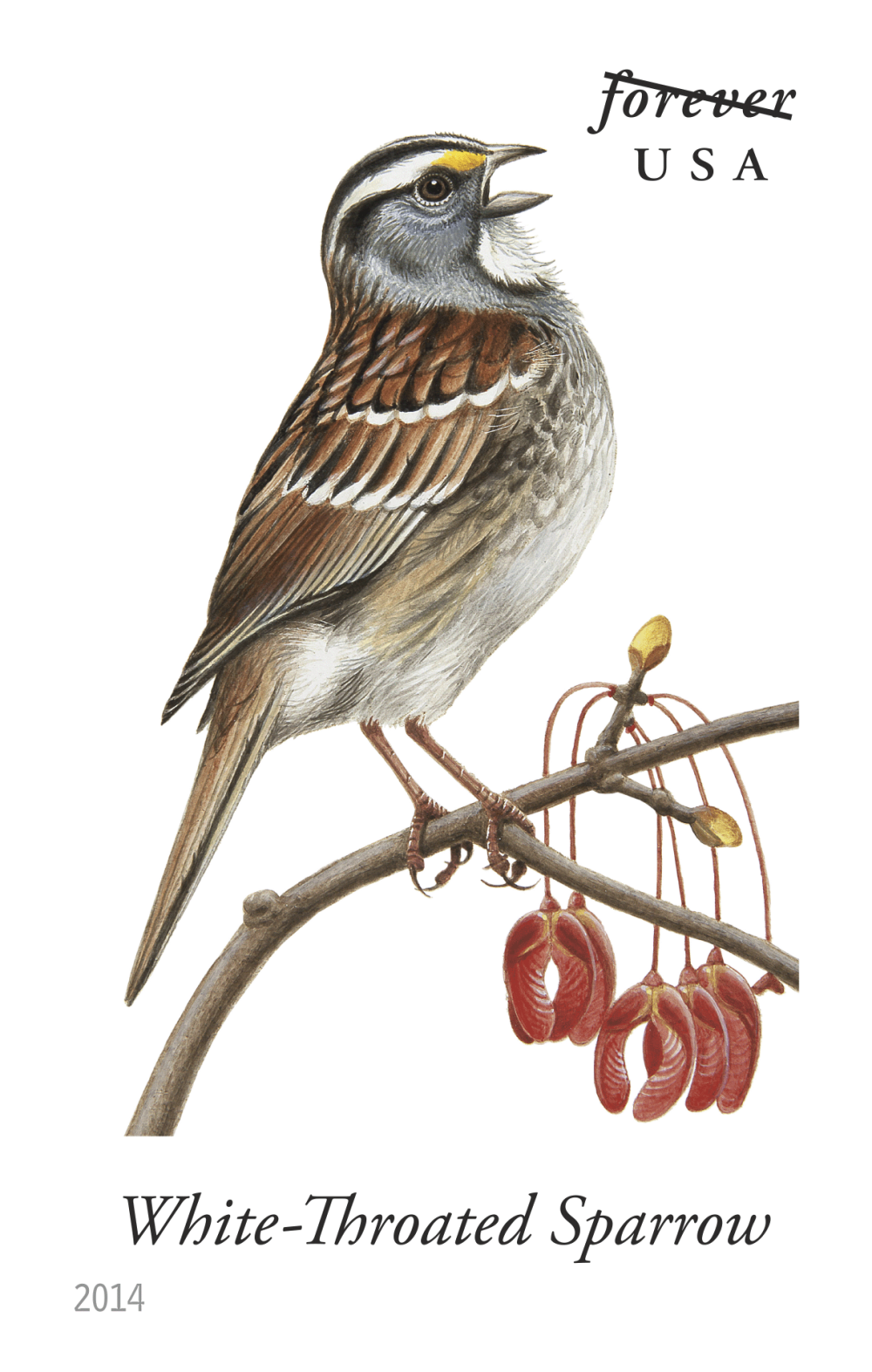 2014 Song Birds Stamps - Forever Stamps