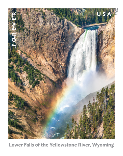 2023 Waterfalls Stamps 100 PCS - Forever Stamps