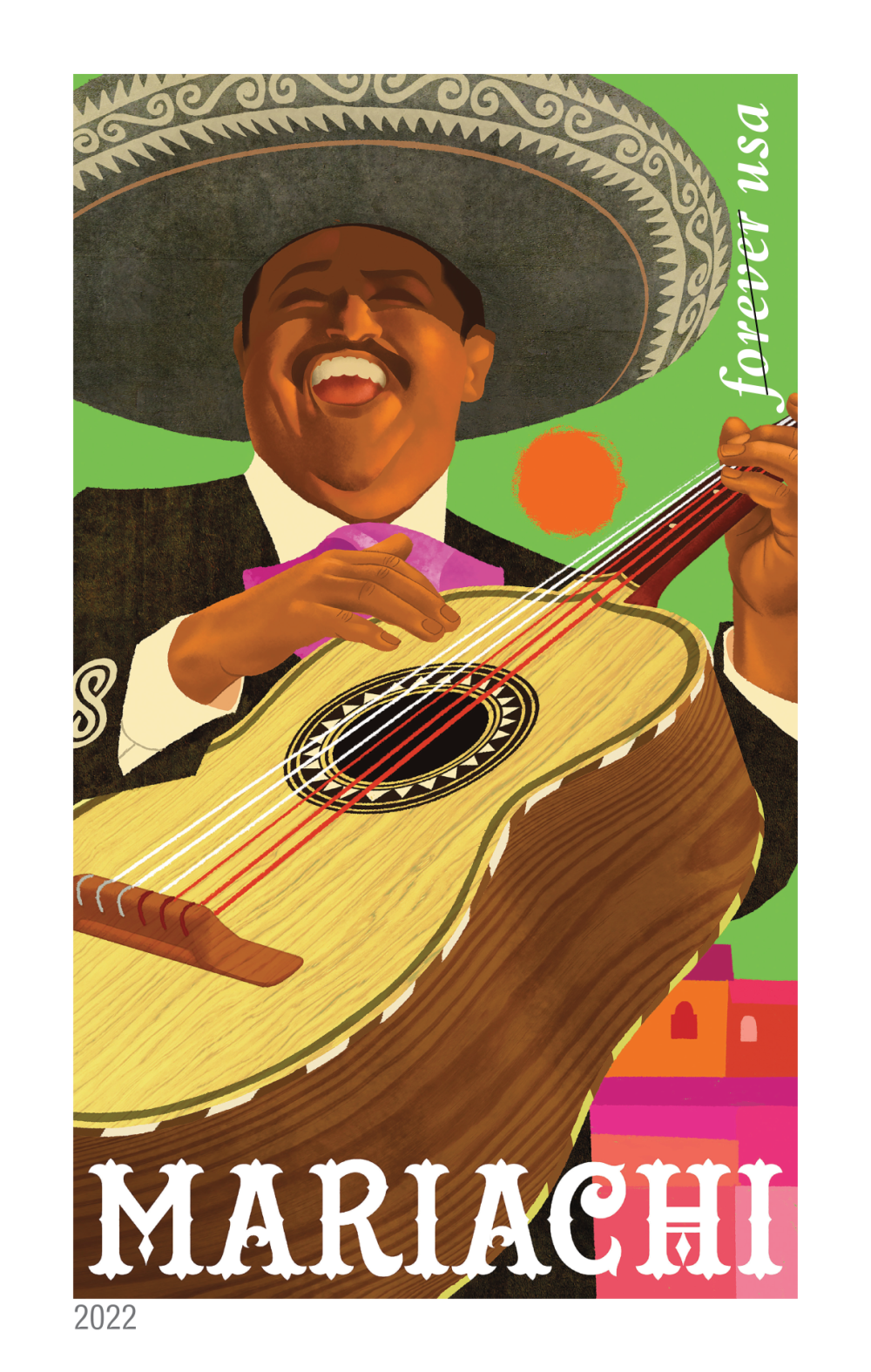2022 Mariachi Stamps - Forever Stamps