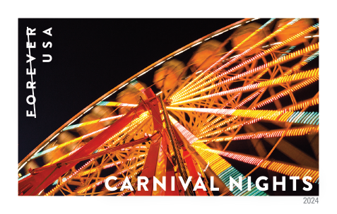 2024 Carnival Nights Stamps - Forever Stamps
