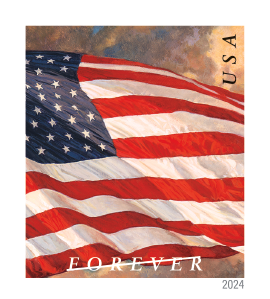 2024 U.S. Flags Stamps books - Forever Stamps