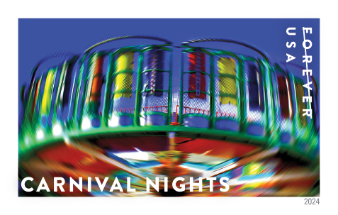 2024 Carnival Nights Stamps - Forever Stamps