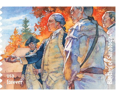 2025 Battlefields of the American Revolution Stamps - Forever Stamps