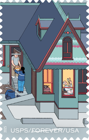 2025. 250 Years of Delivering Stamps 100 pcs - Forever Stamps