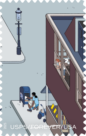 2025. 250 Years of Delivering Stamps 100 pcs - Forever Stamps